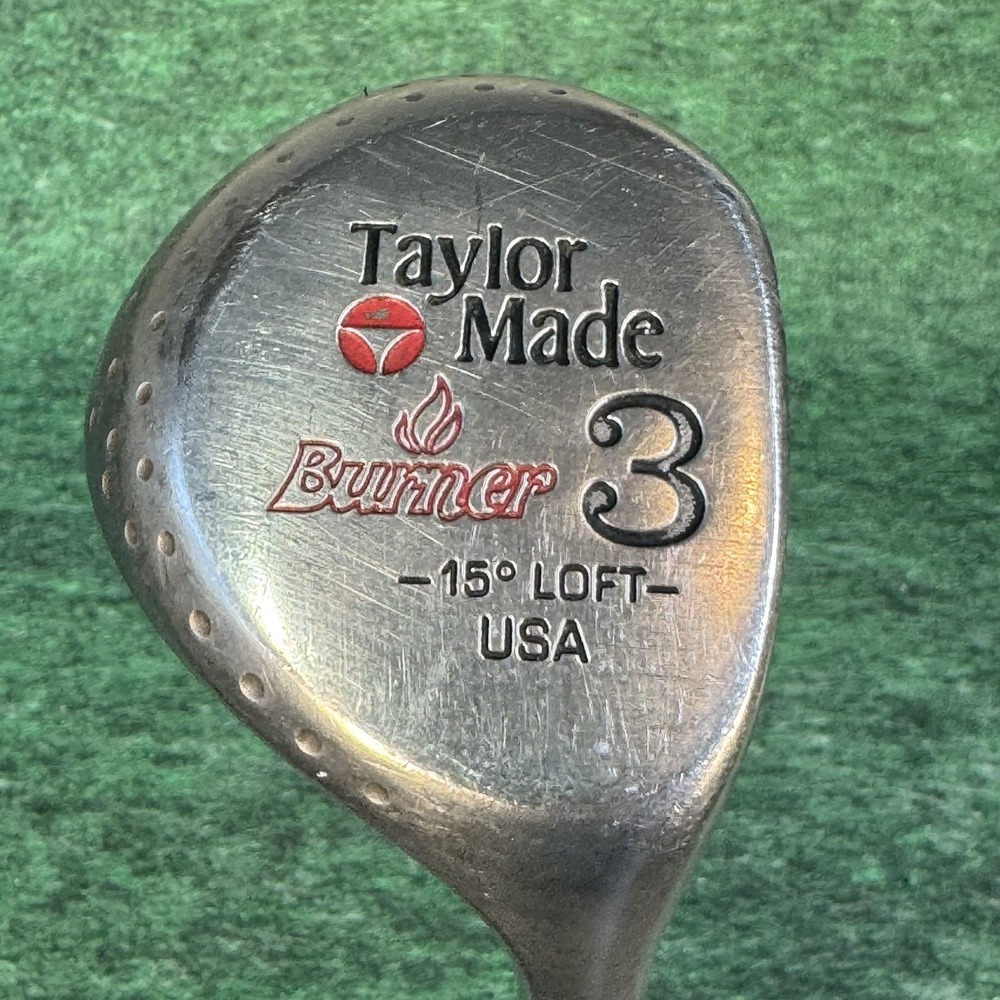Vintage TaylorMade Burner Tour Preferred 3 Wood 15° Loft Steel Golf Club USA